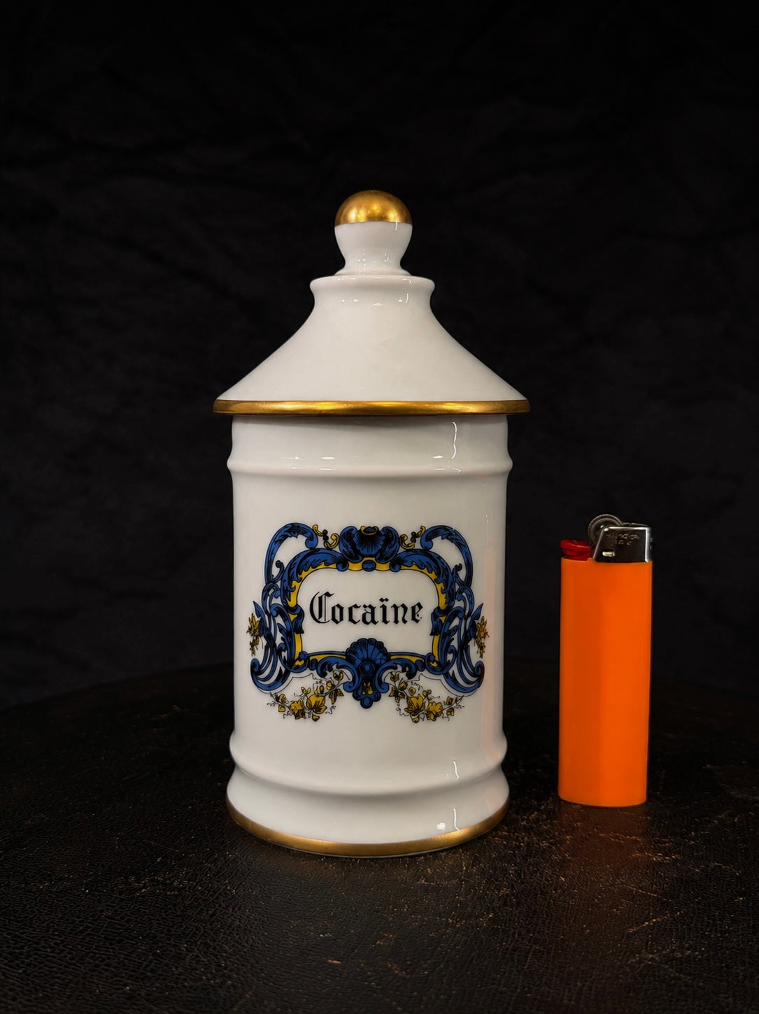 Vintage French Apothecary "Cocaine" Jar
