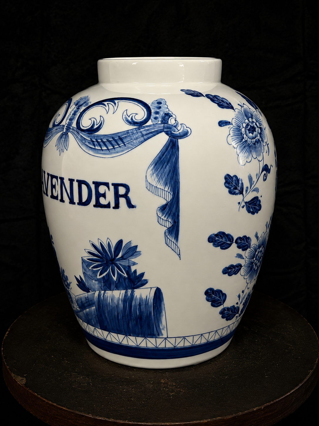 Extra Large "Lavender" Apothecary Jar