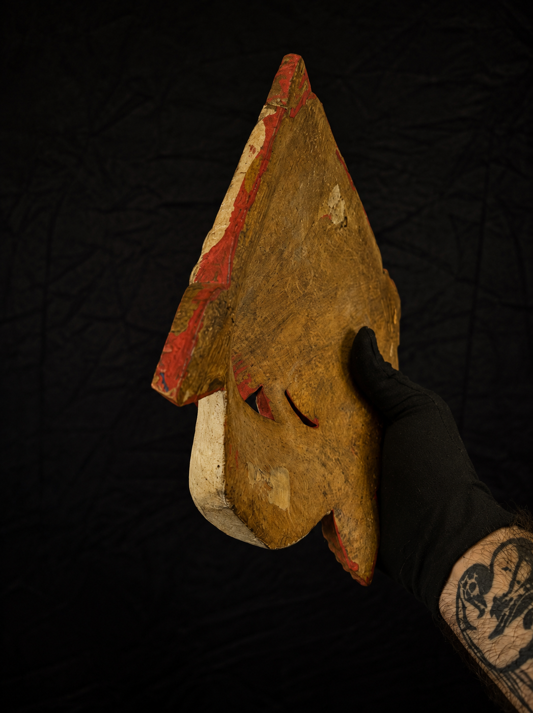 Vintage Balinese Witch Queen Mask