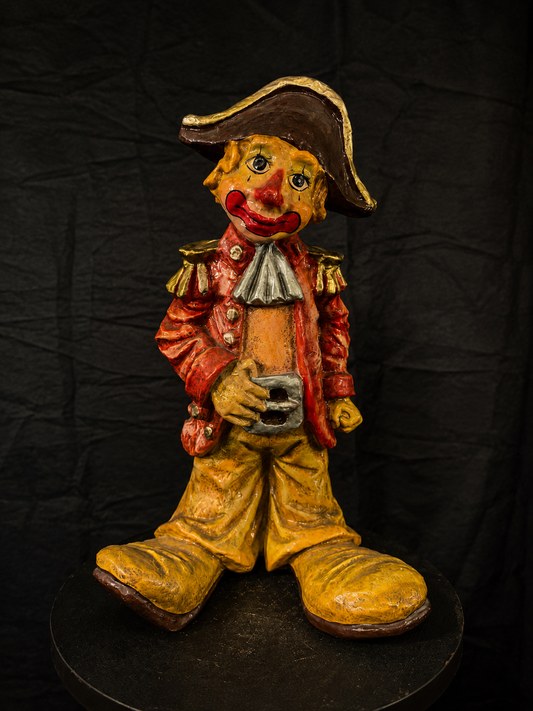 Vintage Mexican Folk Papier-Mâché Clown