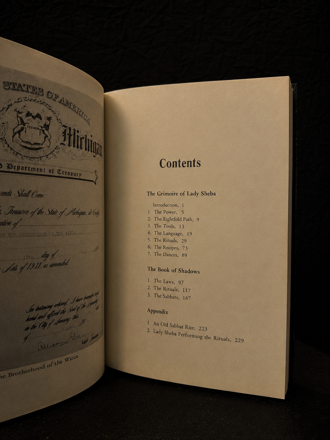 The Grimoire of Lady Sheba (1974) Second Revised & Enlarged Edition