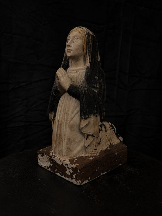 Victorian Era Cemetery Devotional Figure