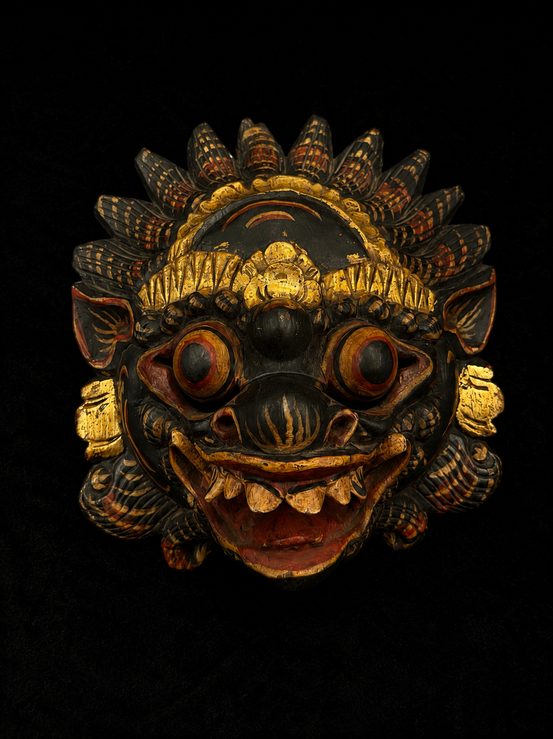 Vintage Balinese Guardian Spirit Mask