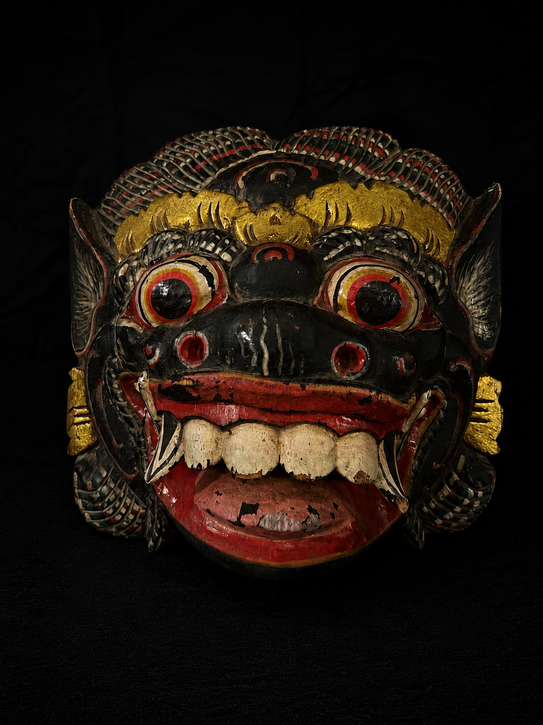 Vintage Indonesian Protective Spirit Mask