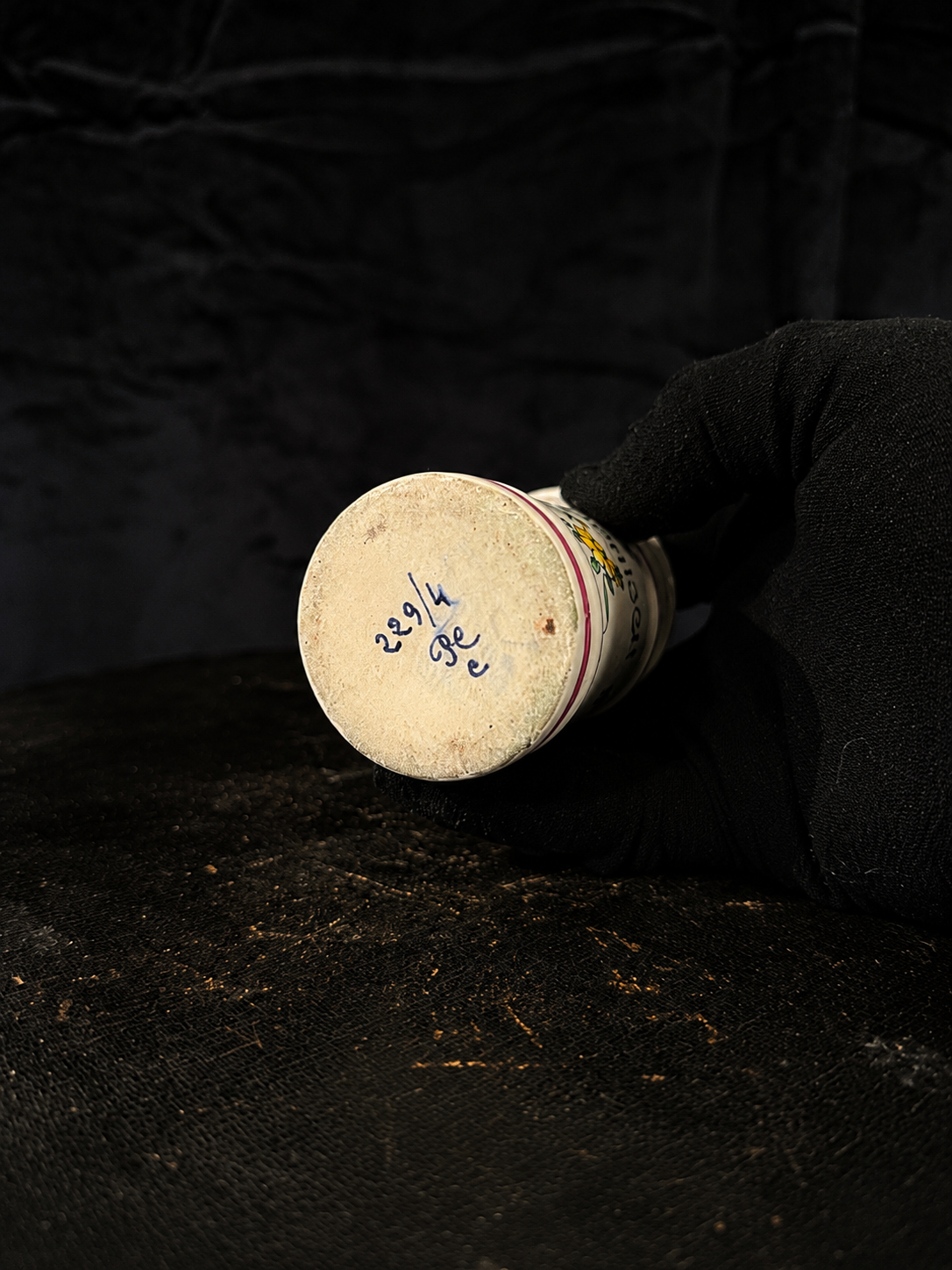 Vintage French “Hashish” Apothecary Jar P