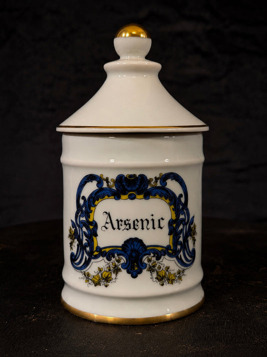 Vintage French Apothecary "Arsenic" Jar