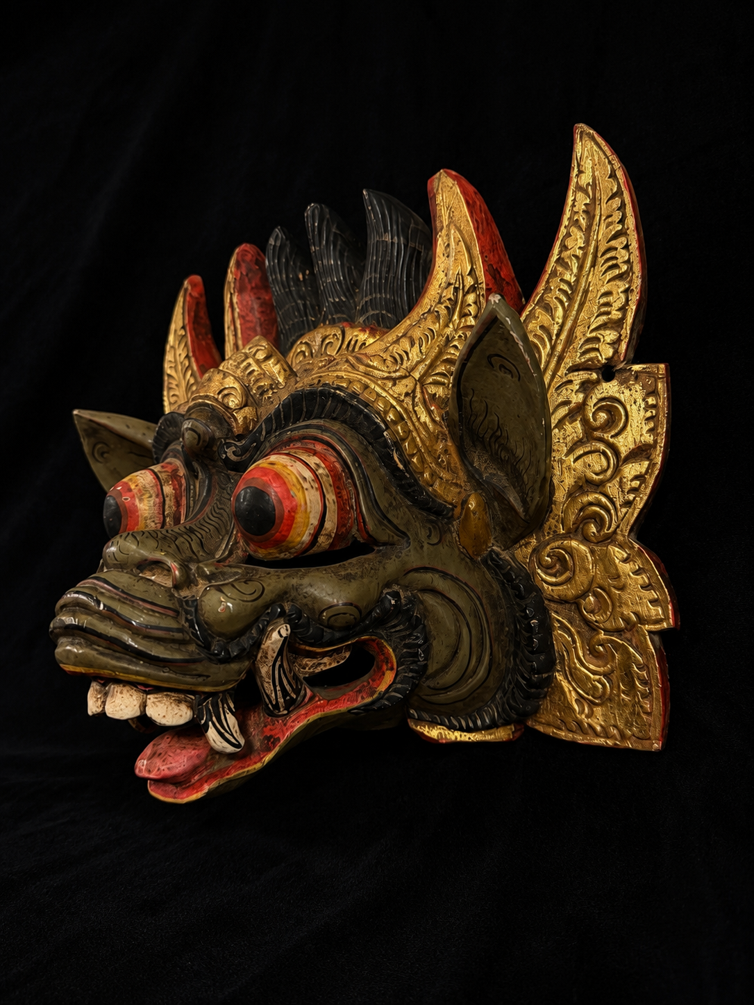 Vintage Balinese Lembu Spirit Mask