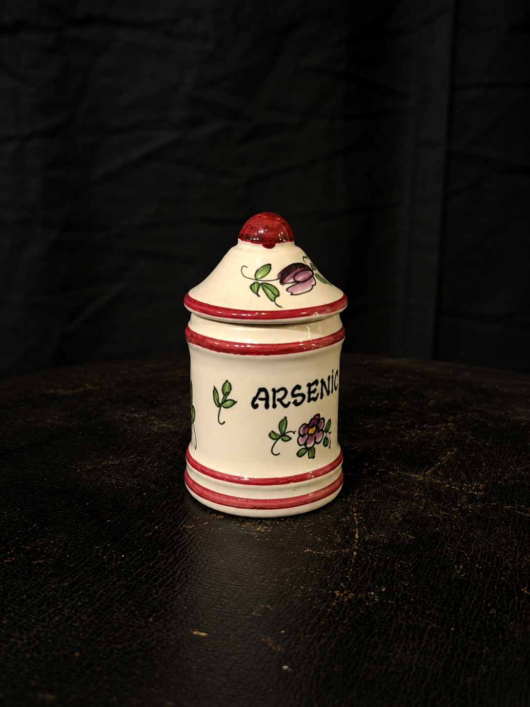 Vintage French "Arsenic" Apothecary Jar P