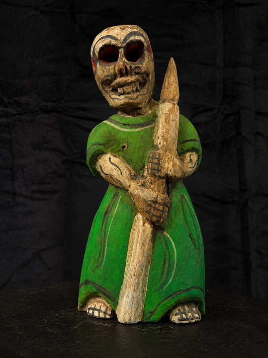 Vintage Mexican Death Statue