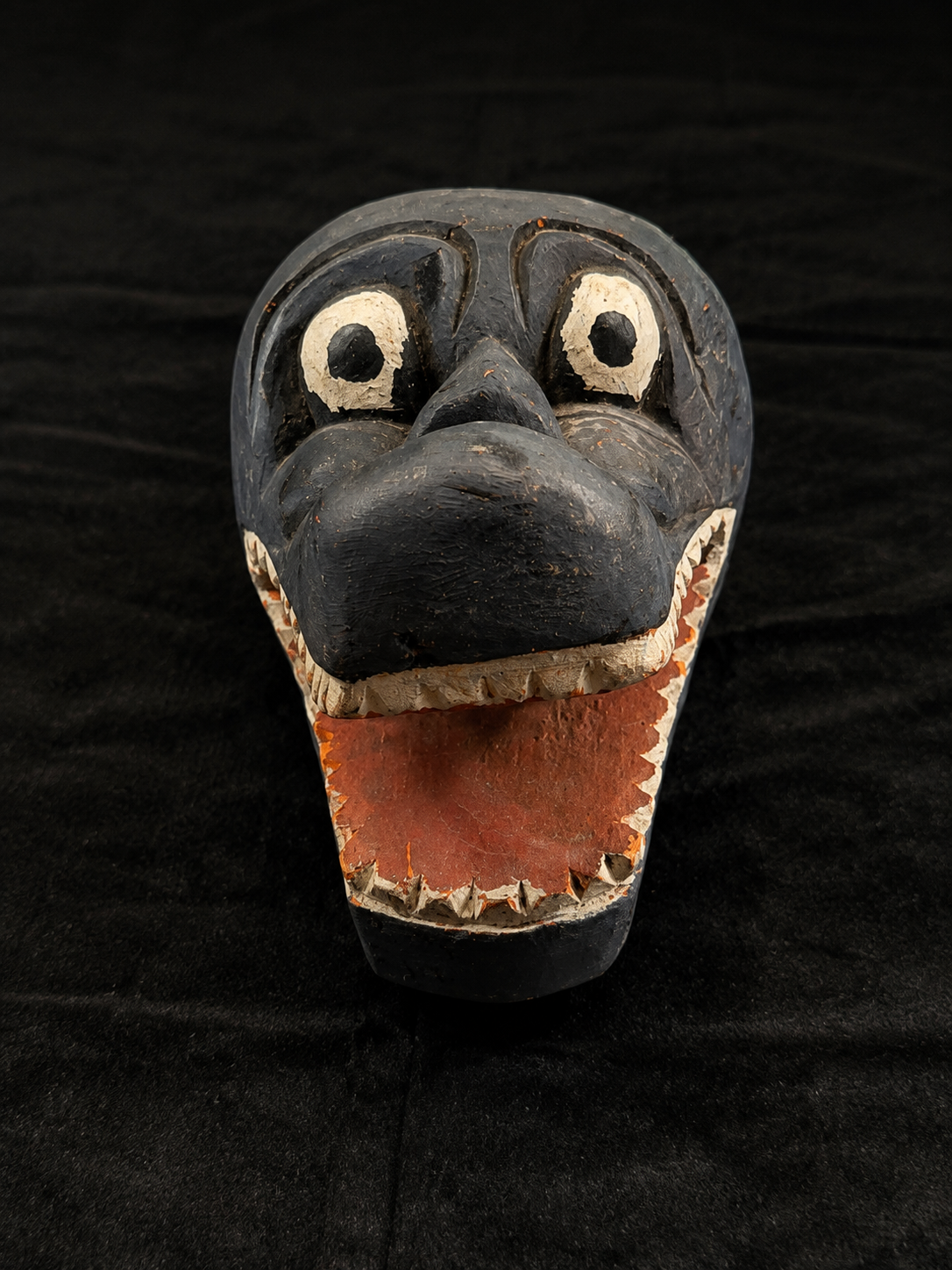 Mid-Century Folk Art Creature Mask