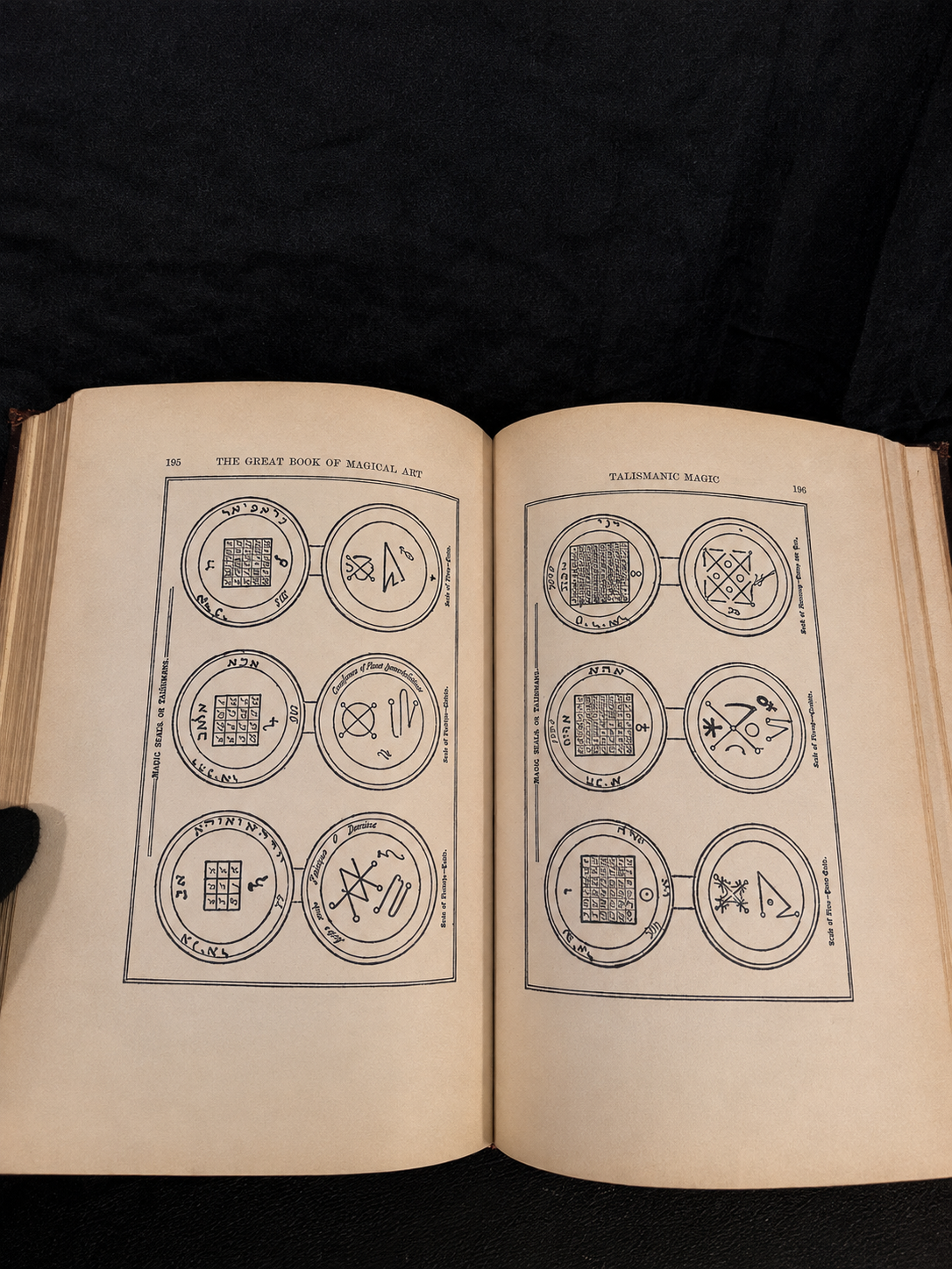 The Great Book of Magical Art, Hindu Magic, and Indian Occultism (1939) Dark Cover