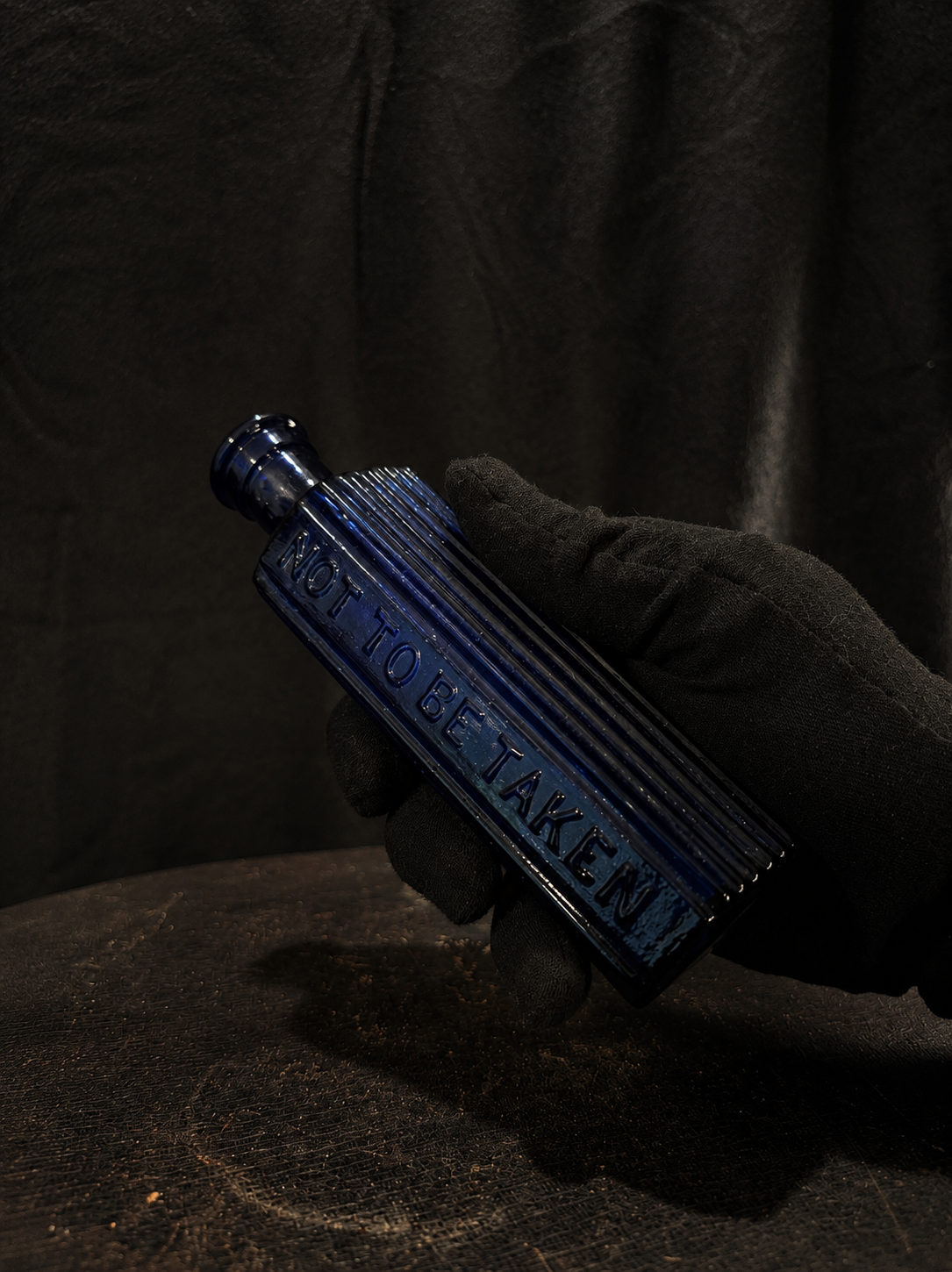 Victorian Era "NOT TO BE TAKEN" Poison Bottle #1