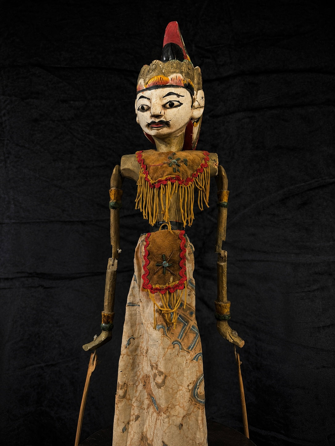 Vintage Indonesian Deity Puppet