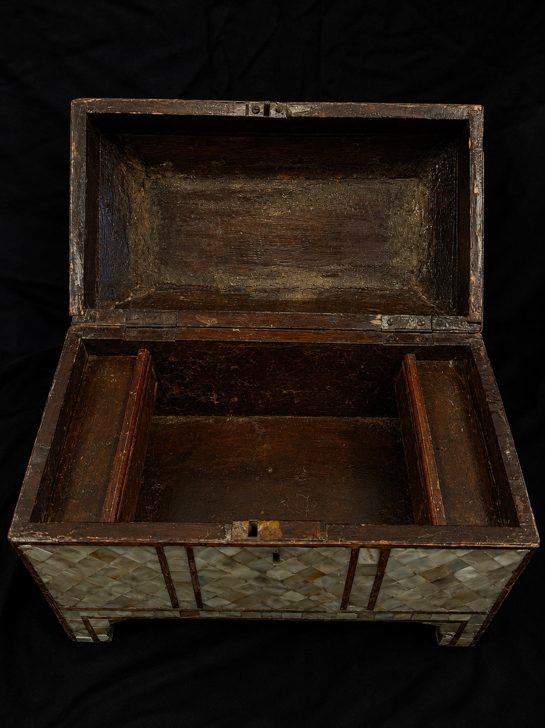 19th-Century Mother-of-Pearl Treasure Chest