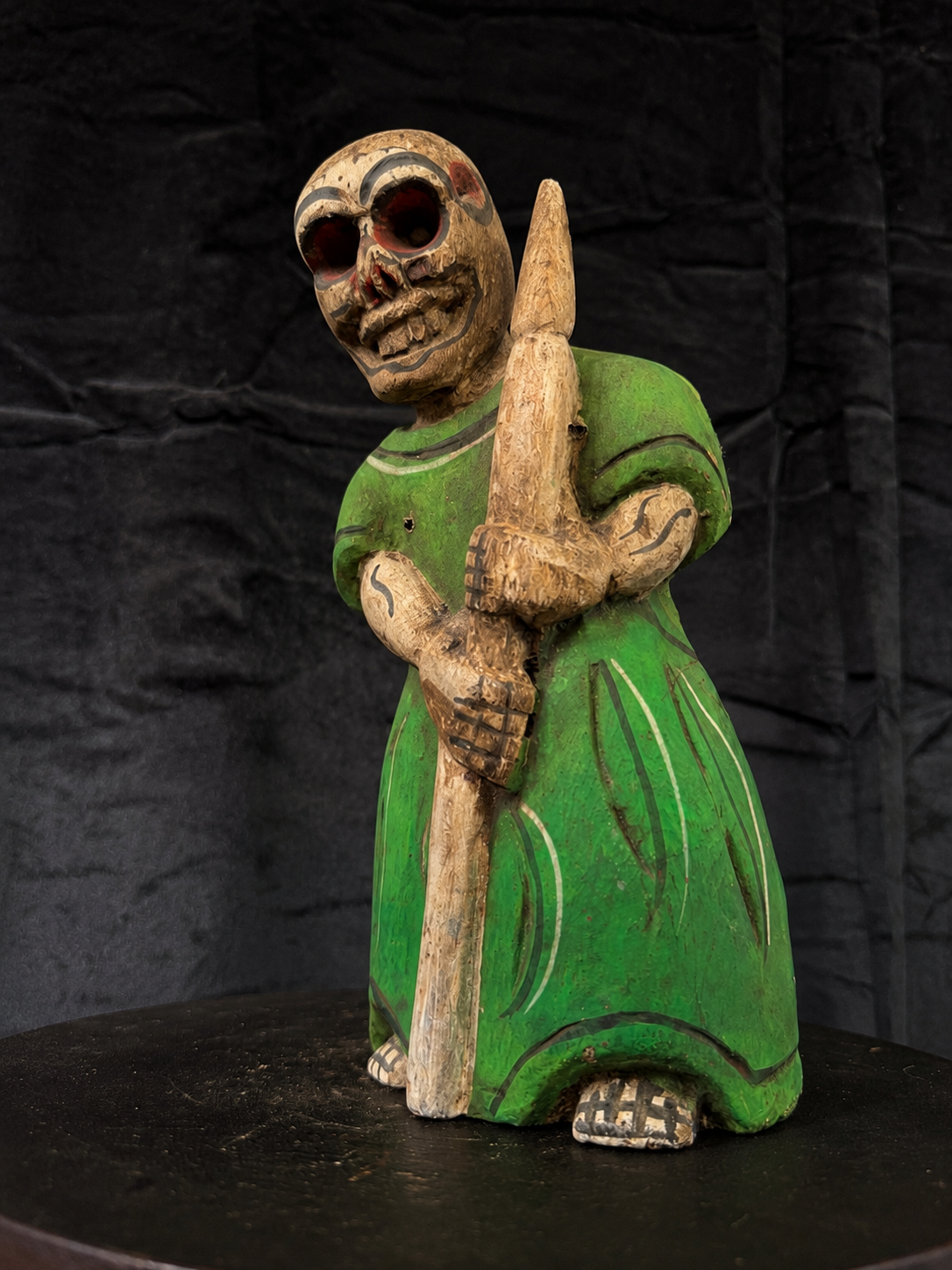 Vintage Mexican Death Statue