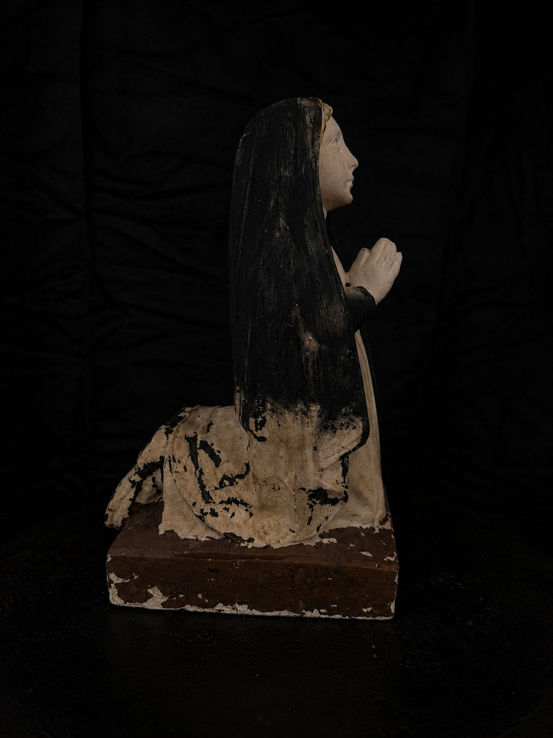 Victorian Era Cemetery Devotional Figure