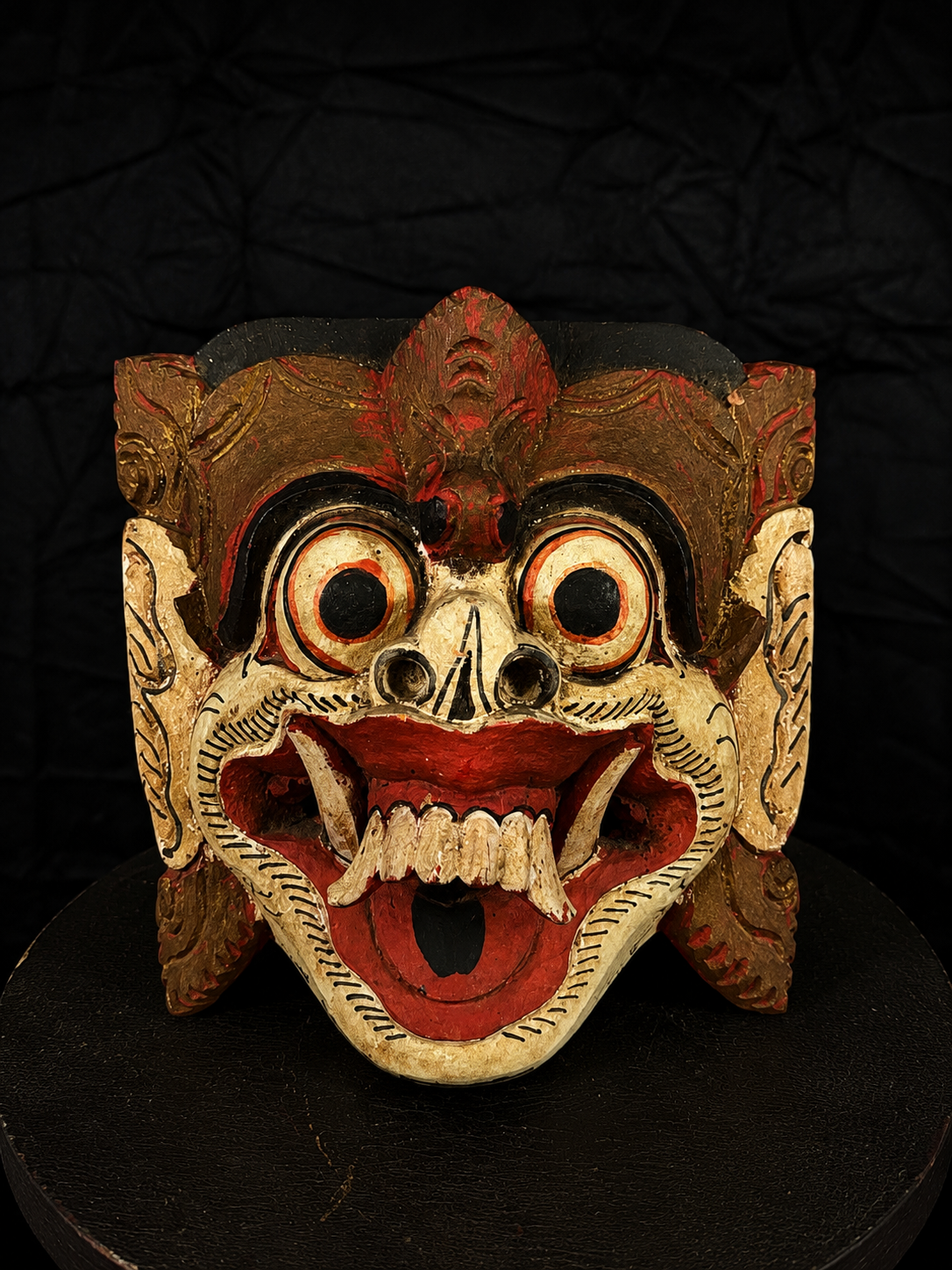 Vintage Balinese Witch Queen Mask