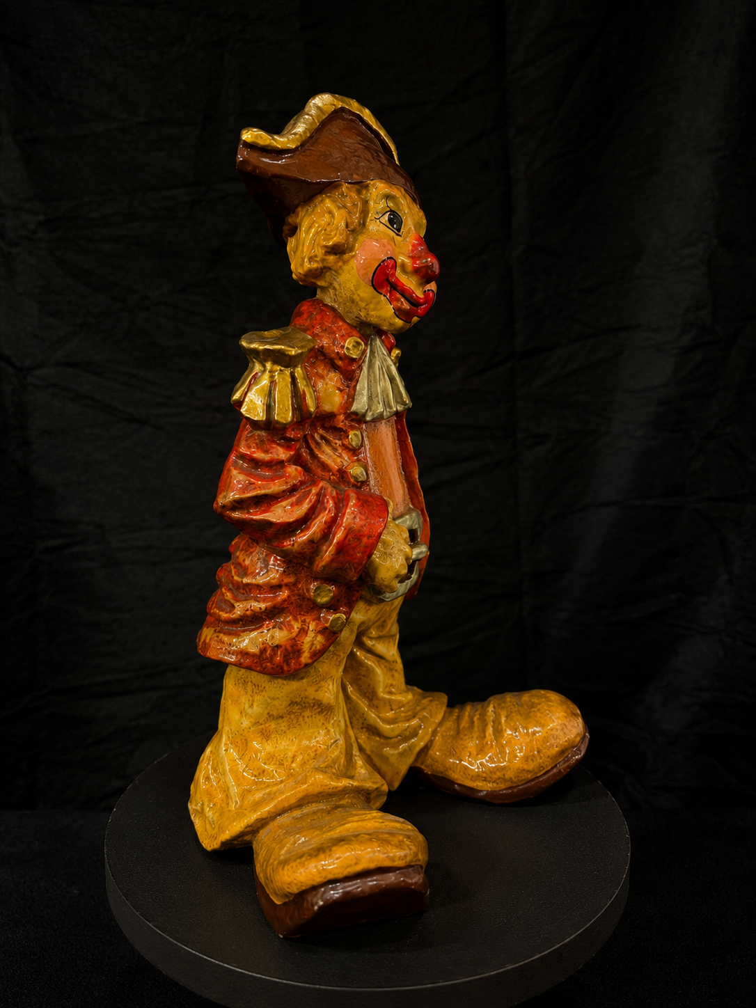 Vintage Mexican Folk Papier-Mâché Clown