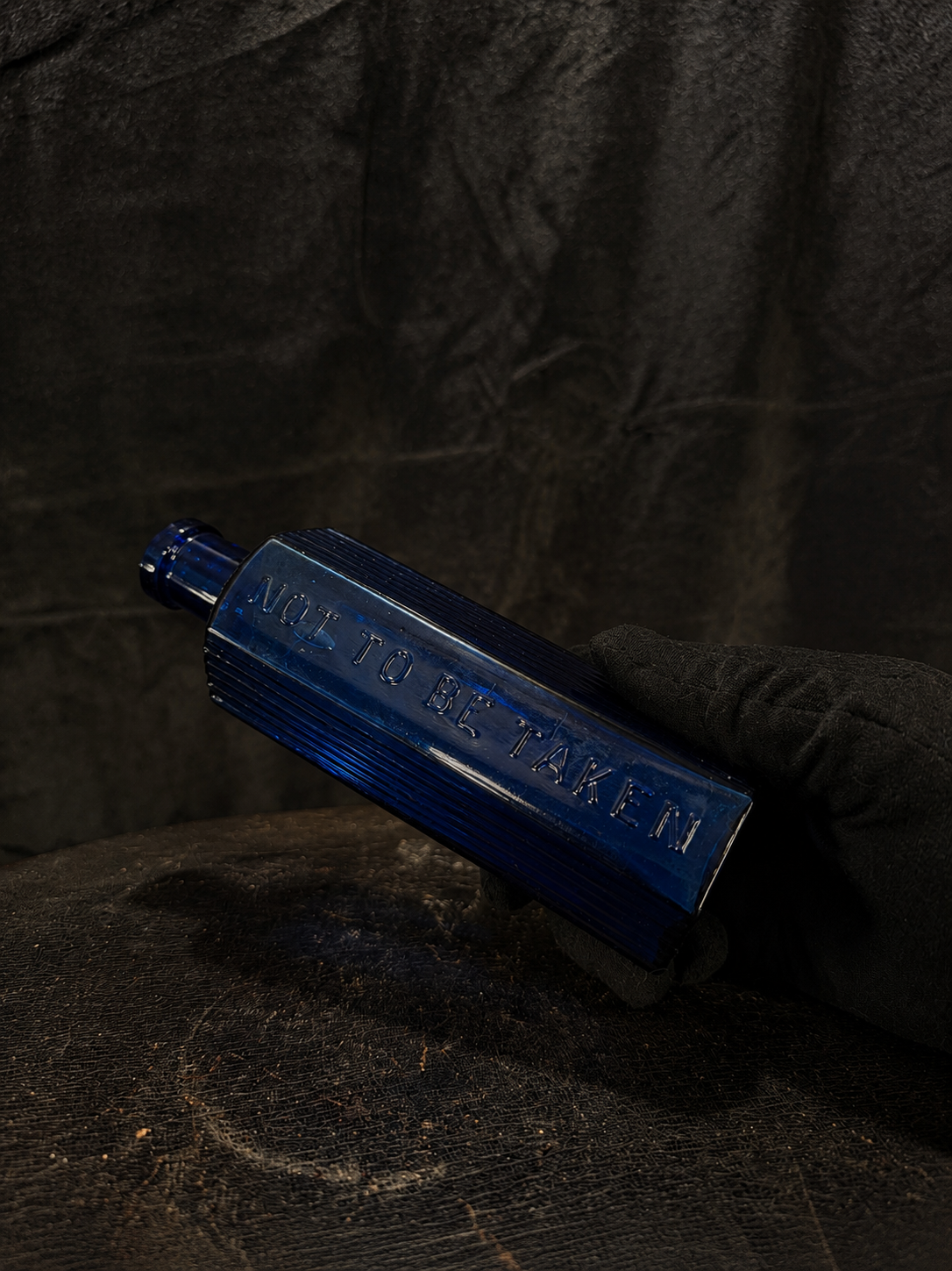 Victorian Era "NOT TO BE TAKEN" Poison Bottle #2
