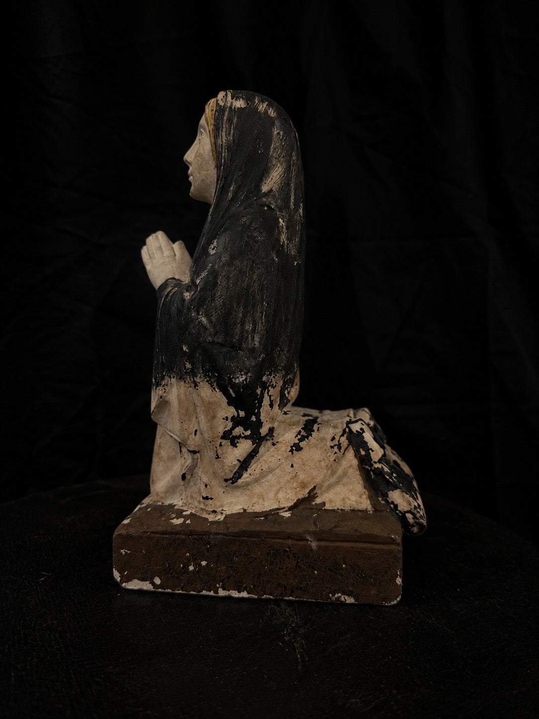 Victorian Era Cemetery Devotional Figure