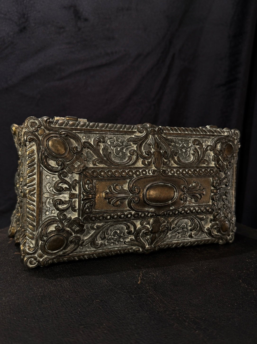Vintage Italian Keepsake Casket Rococo Revival