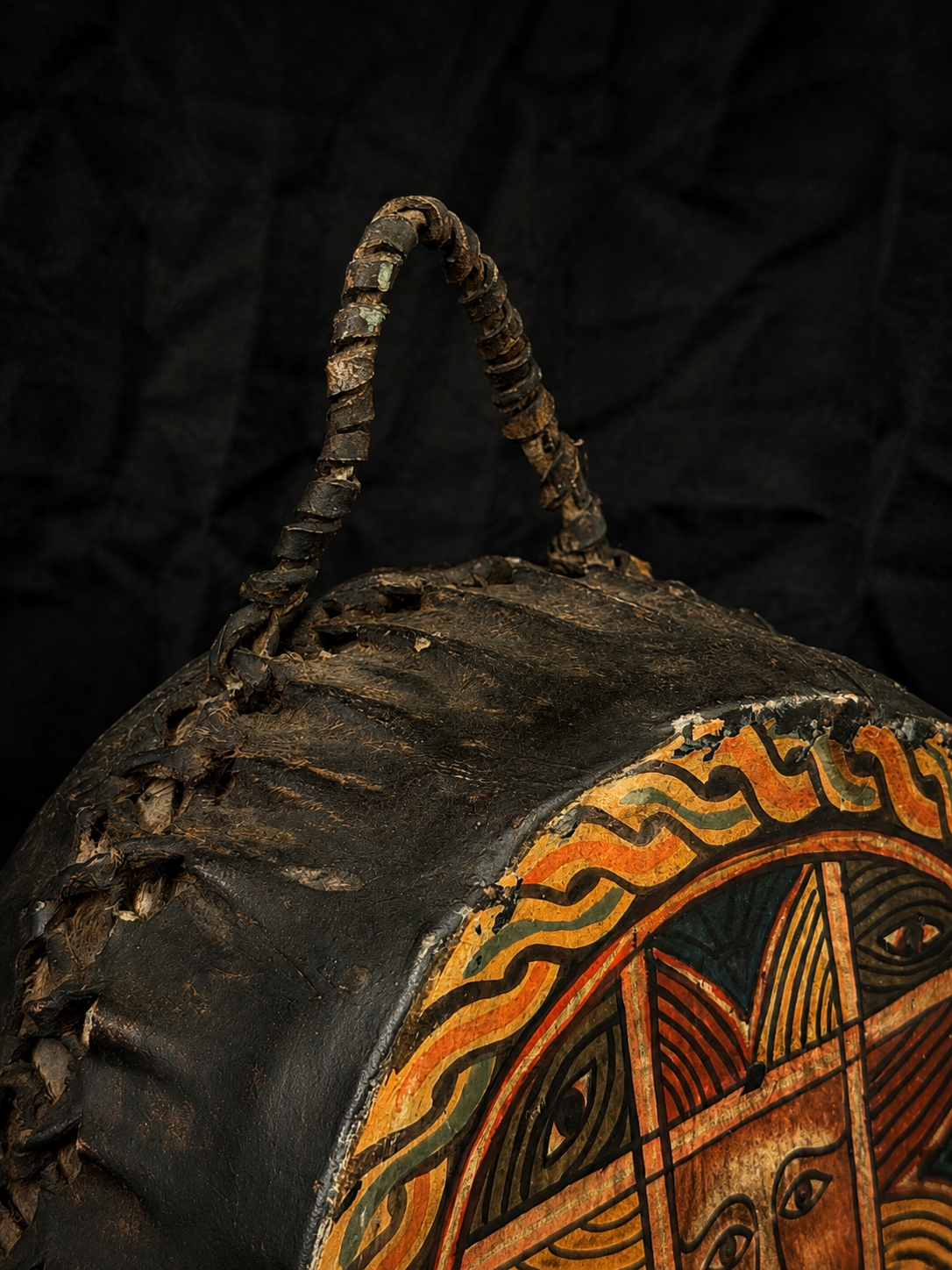 Ethiopian Orthodox Ritual Drum (Kebero)