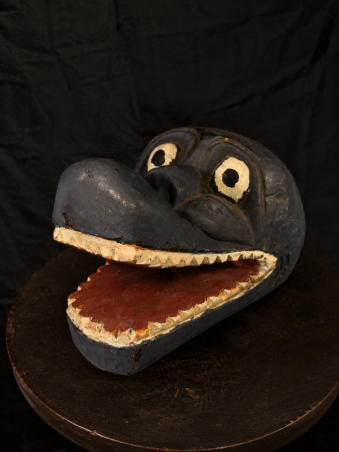 Mid-Century Folk Art Creature Mask