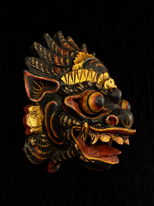 Vintage Balinese Guardian Spirit Mask