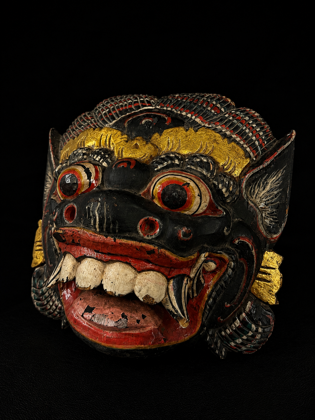 Vintage Indonesian Protective Spirit Mask