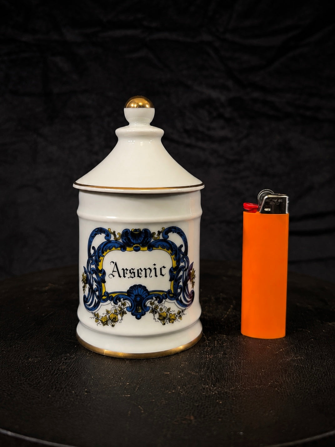 Vintage French Apothecary "Arsenic" Jar