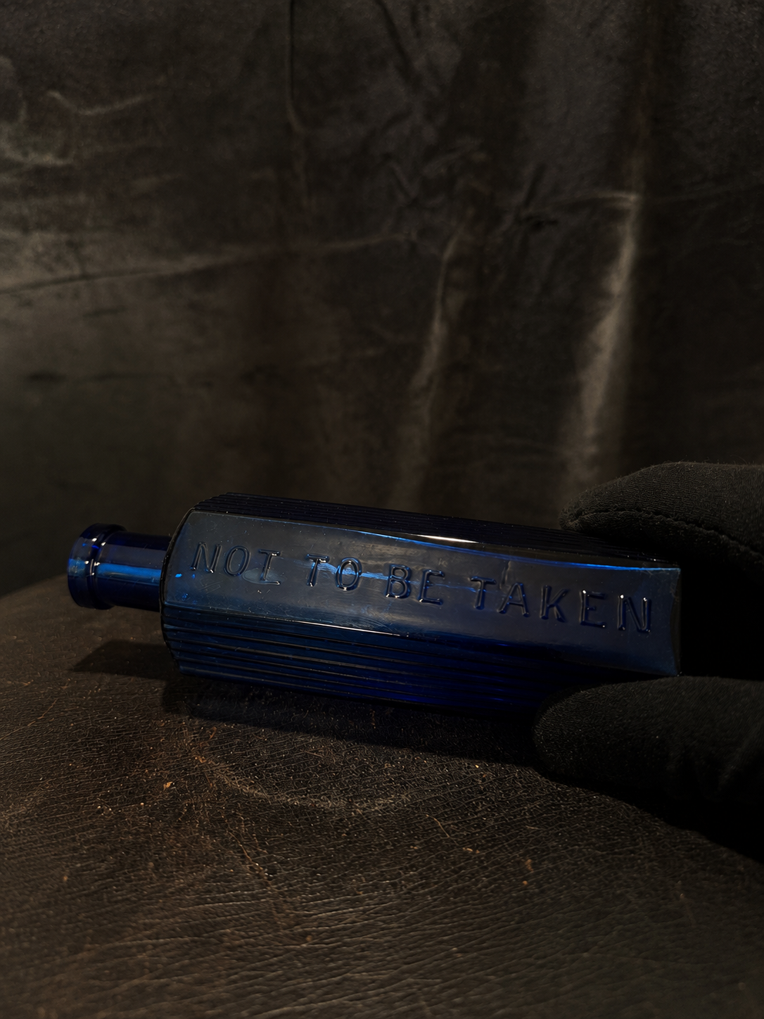 Victorian Era "NOT TO BE TAKEN" Poison Bottle #2