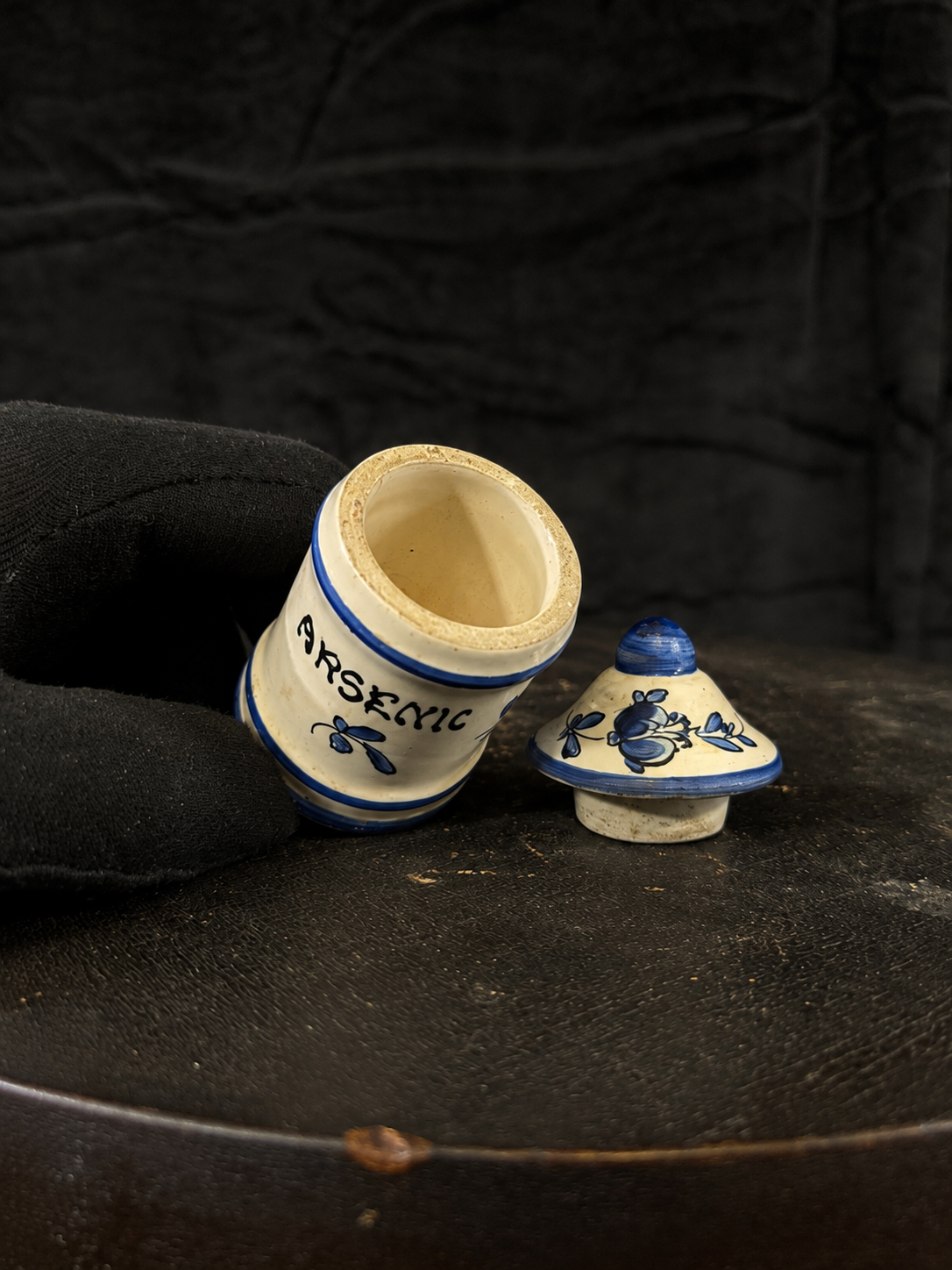 Vintage French "Arsenic" Apothecary Jar B