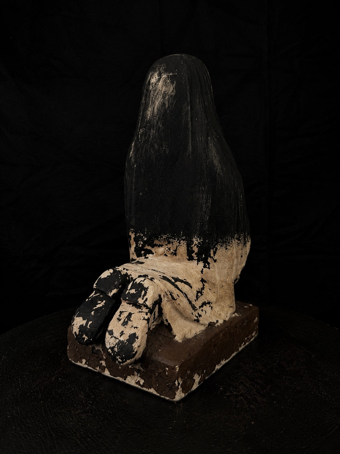 Victorian Era Cemetery Devotional Figure