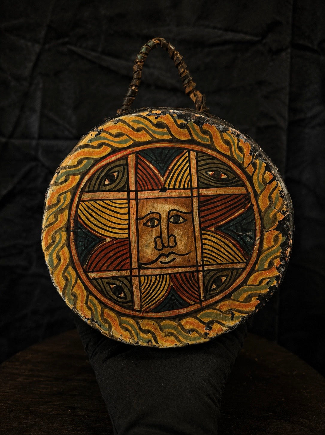 Ethiopian Orthodox Ritual Drum (Kebero)