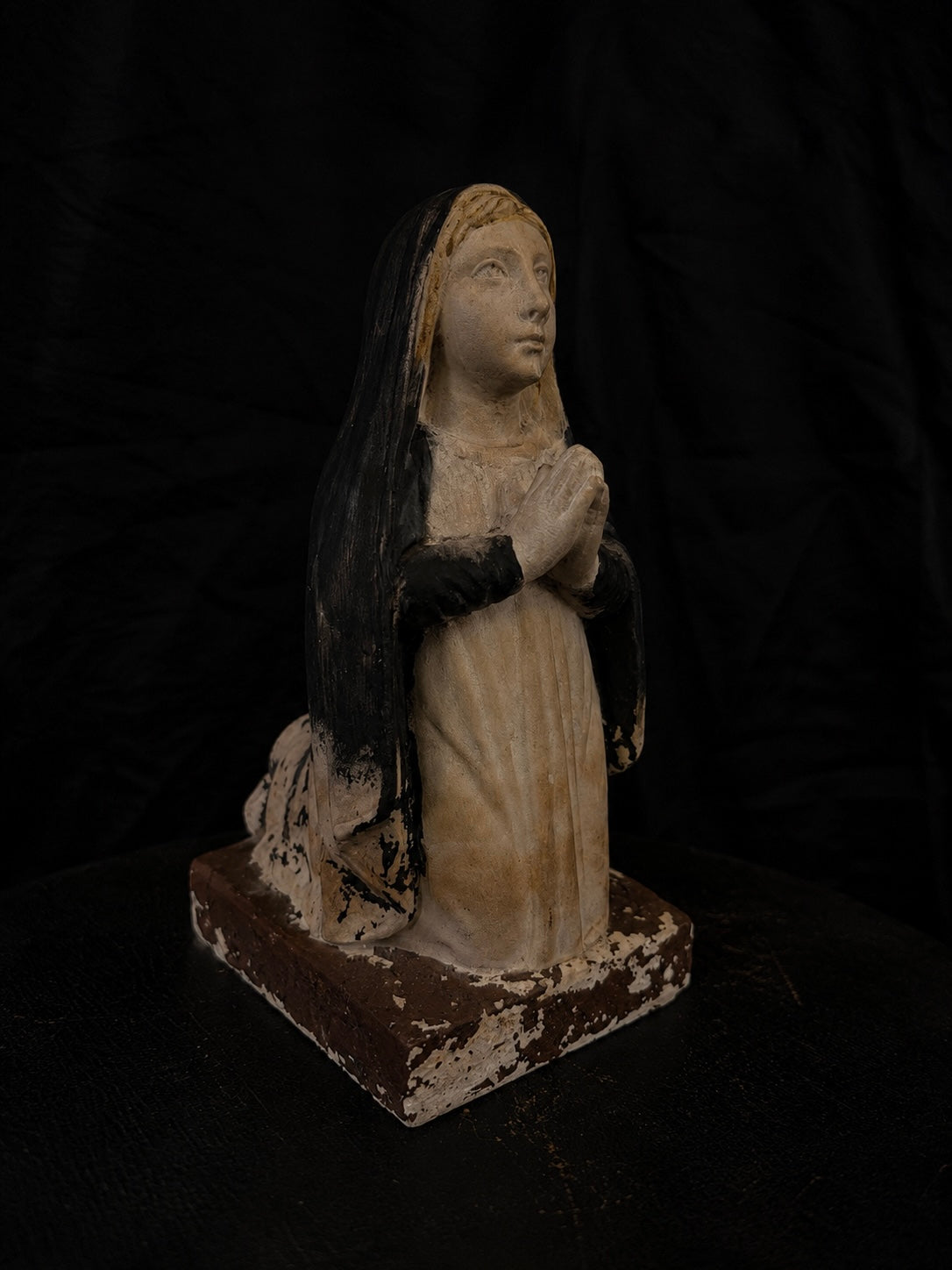 Victorian Era Cemetery Devotional Figure