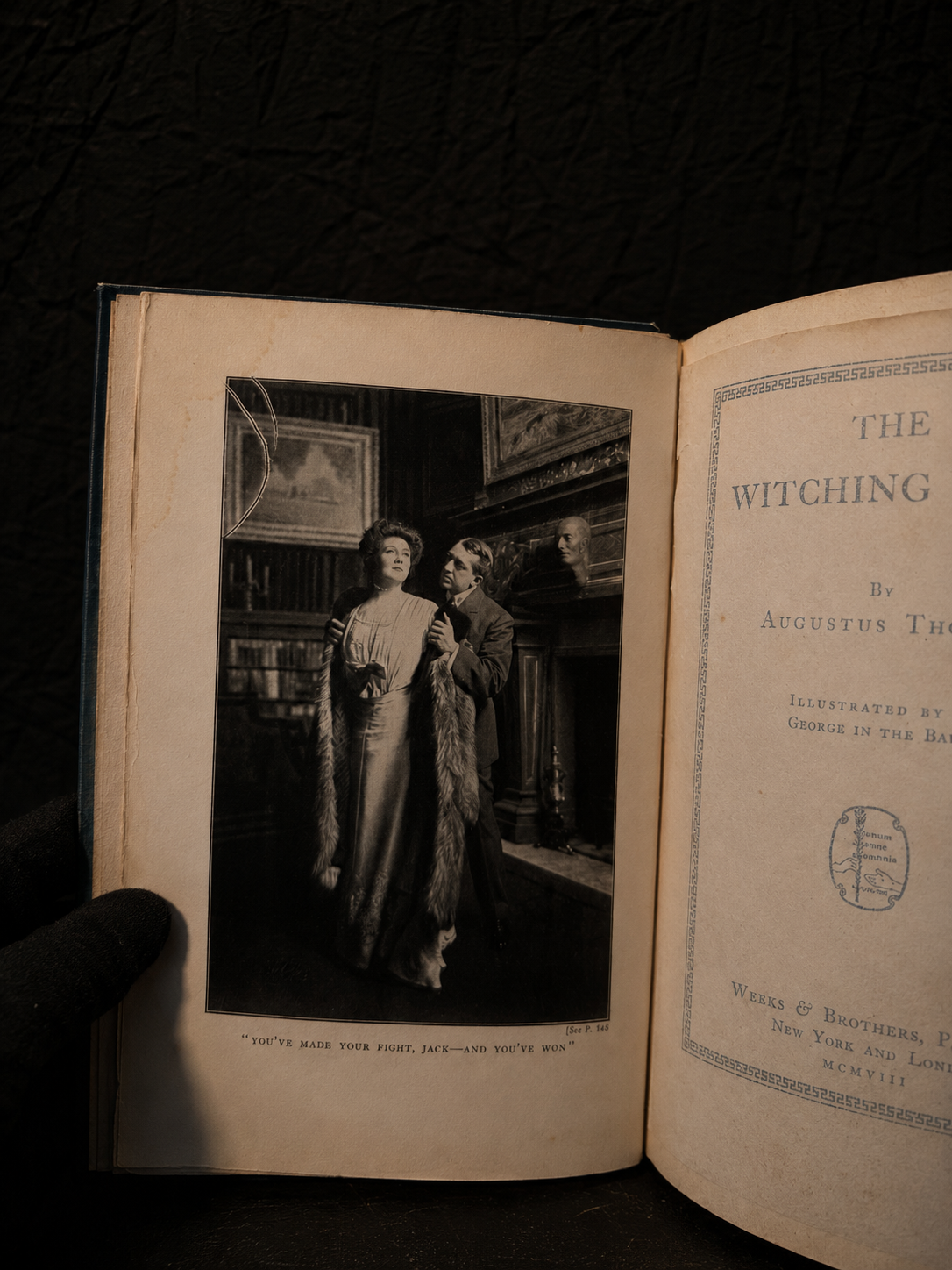 The Witching Hour (1908) Rare Blue Edition