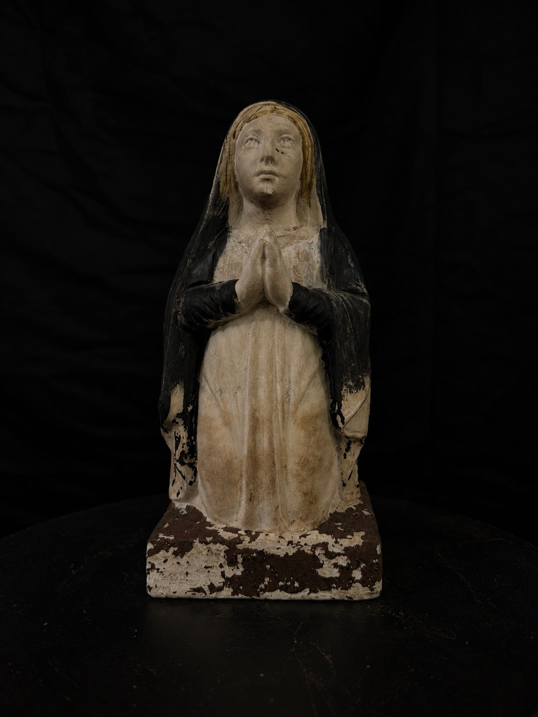 Victorian Era Cemetery Devotional Figure