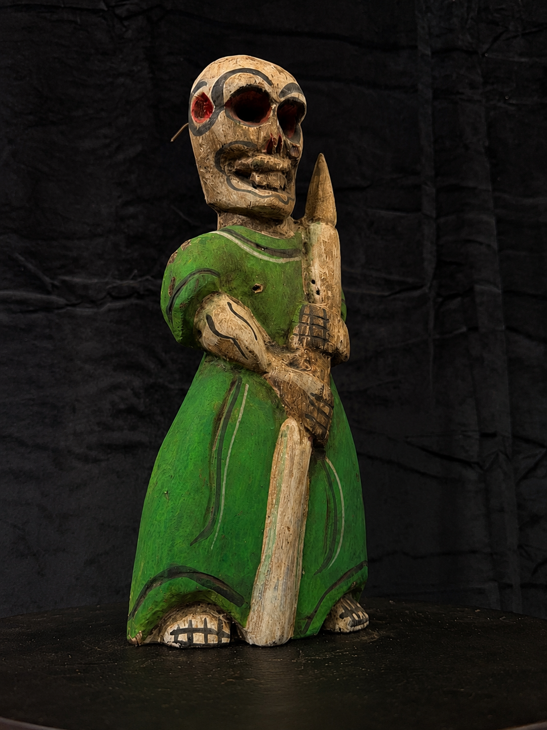 Vintage Mexican Death Statue