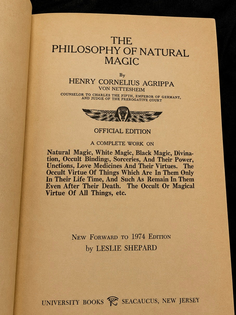 The Philosophy Of Natural Magic (1974)