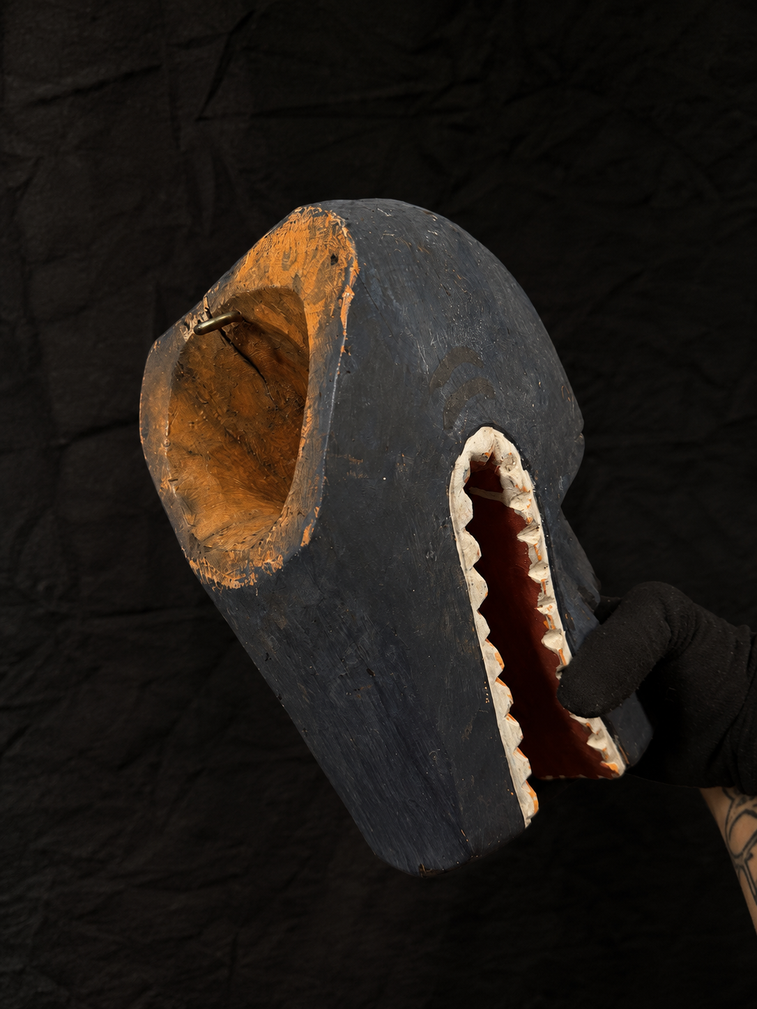 Mid-Century Folk Art Creature Mask