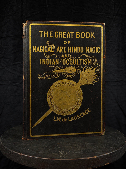 The Great Book of Magical Art, Hindu Magic, and Indian Occultism (1939) Dark Cover