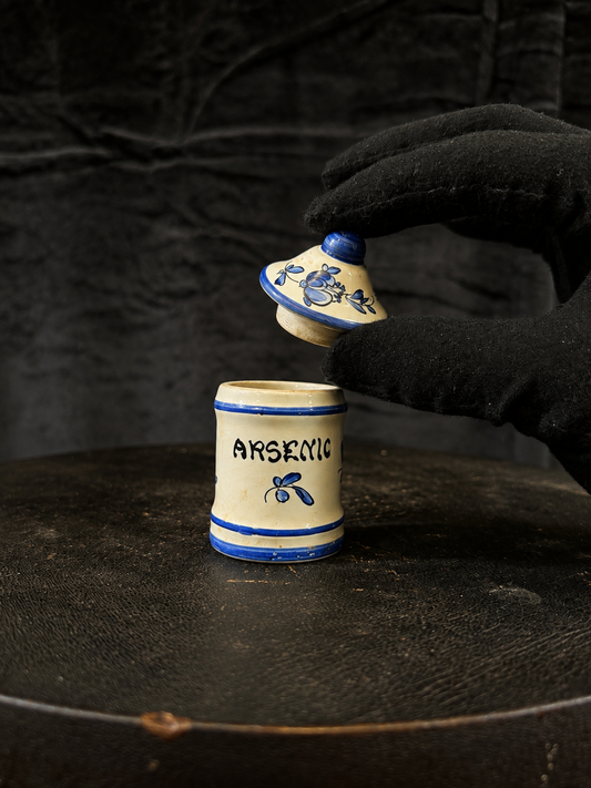 Vintage French "Arsenic" Apothecary Jar B