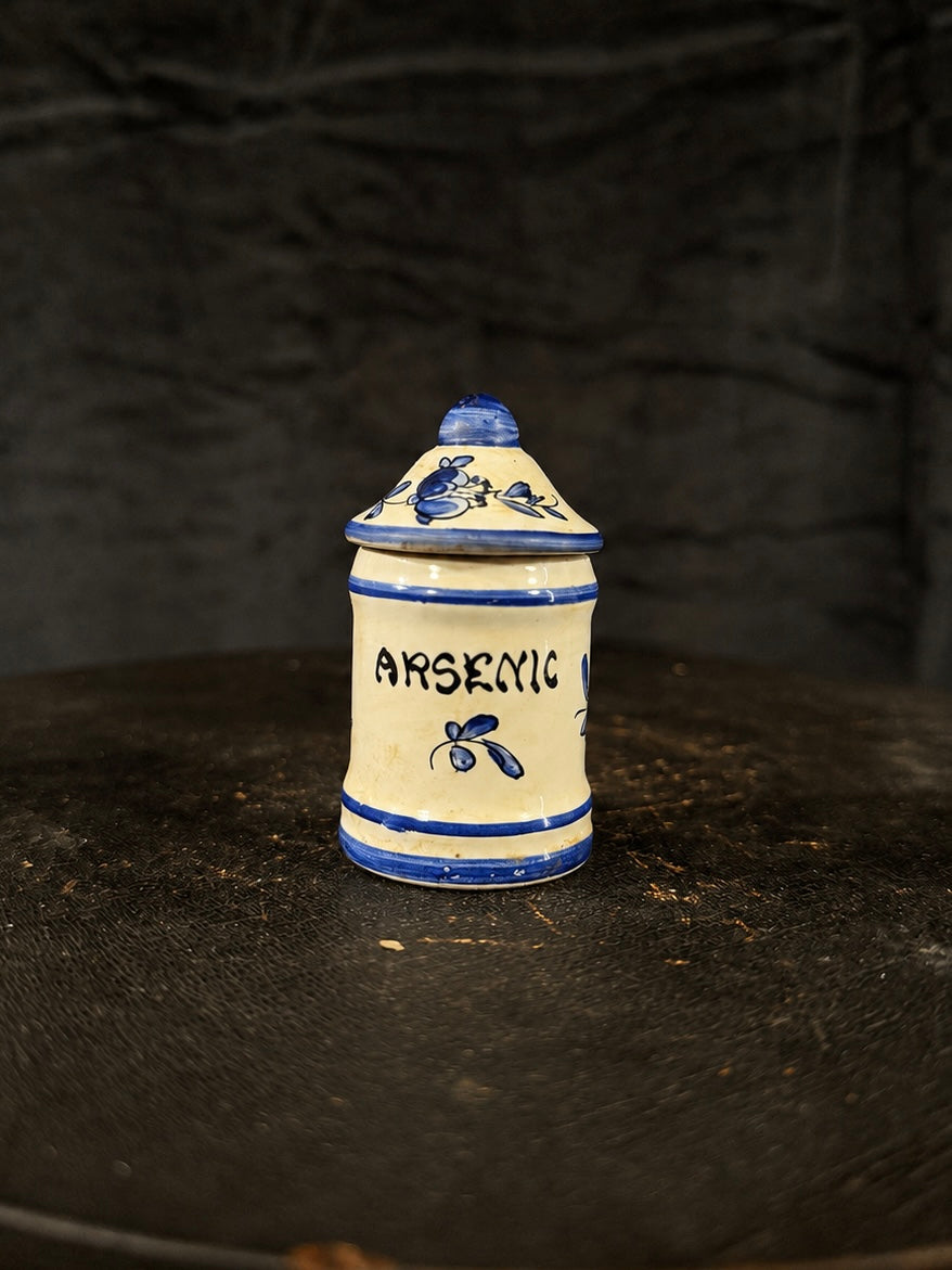 Vintage French "Arsenic" Apothecary Jar B