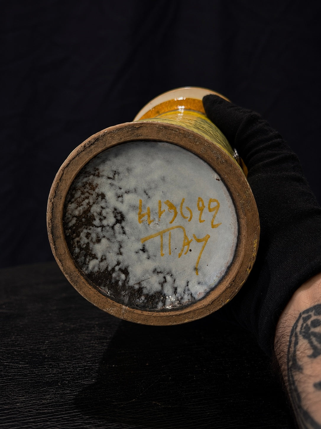 Mid-Century Italian Earthenware Apothecary Jar “COCAINE”