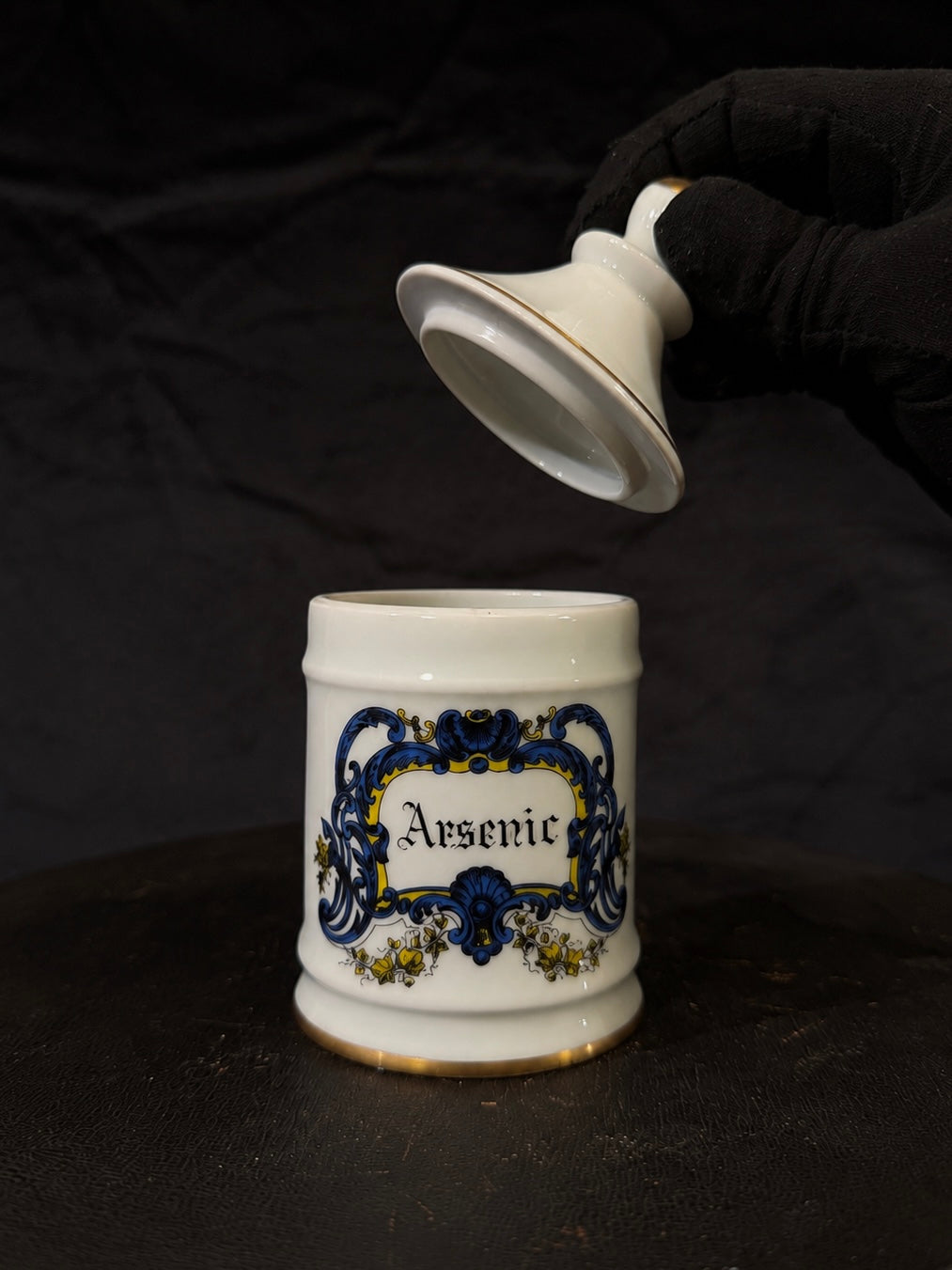 Vintage French Apothecary "Arsenic" Jar