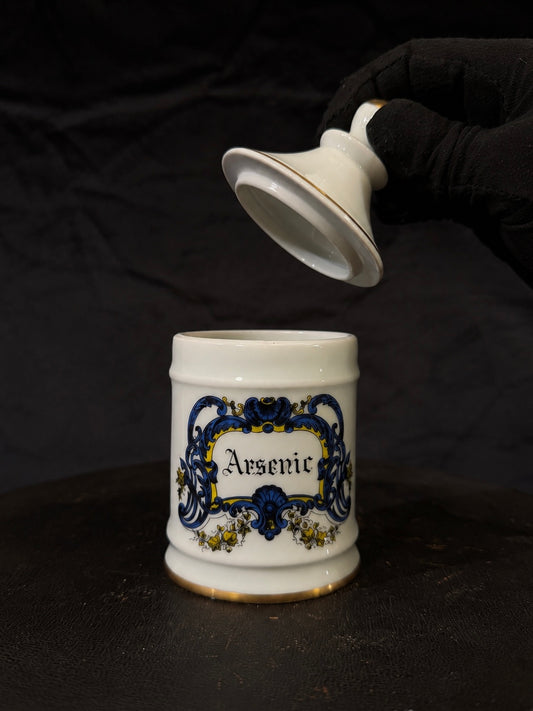 Vintage French Apothecary "Arsenic" Jar