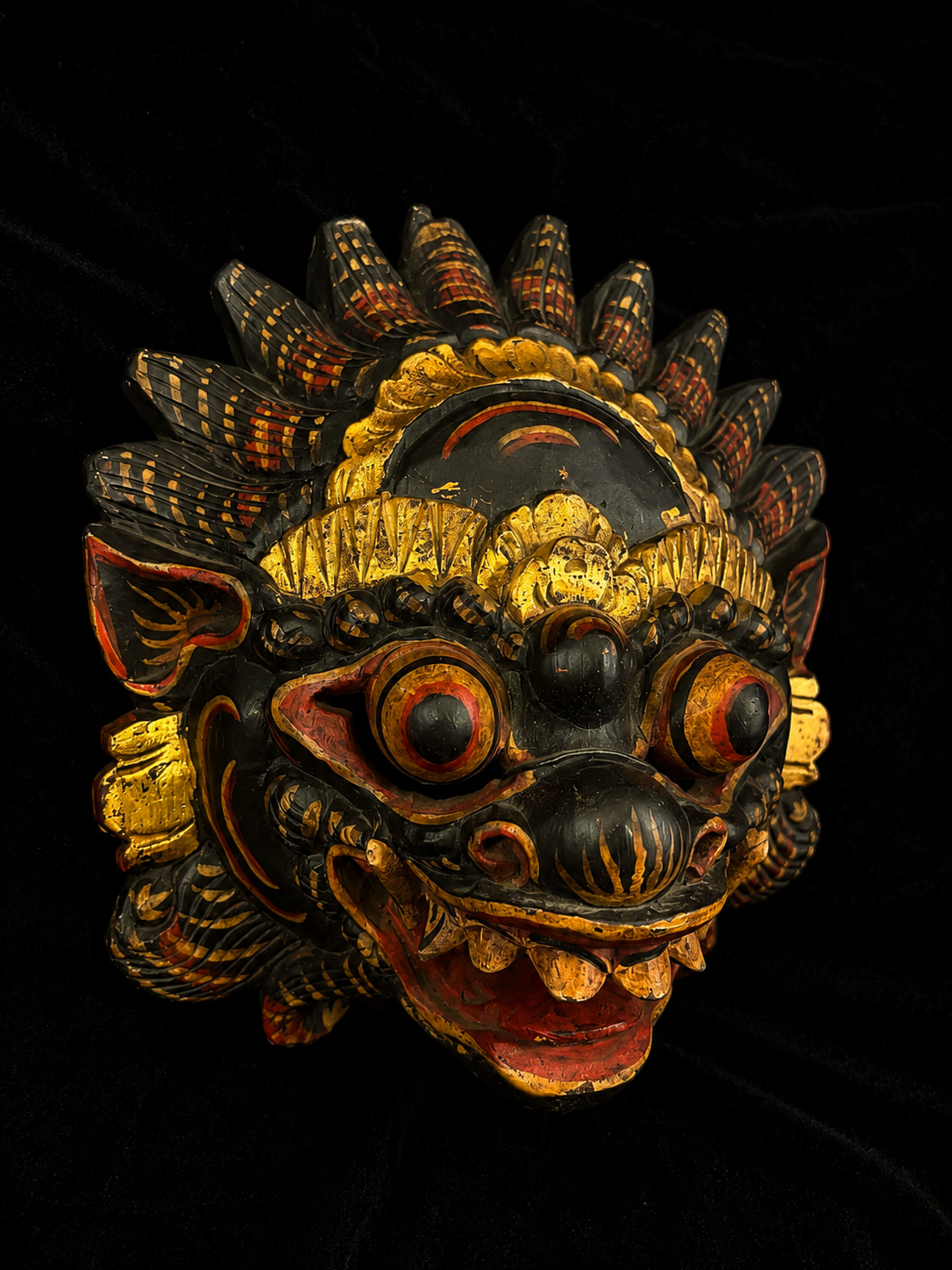 Vintage Balinese Guardian Spirit Mask