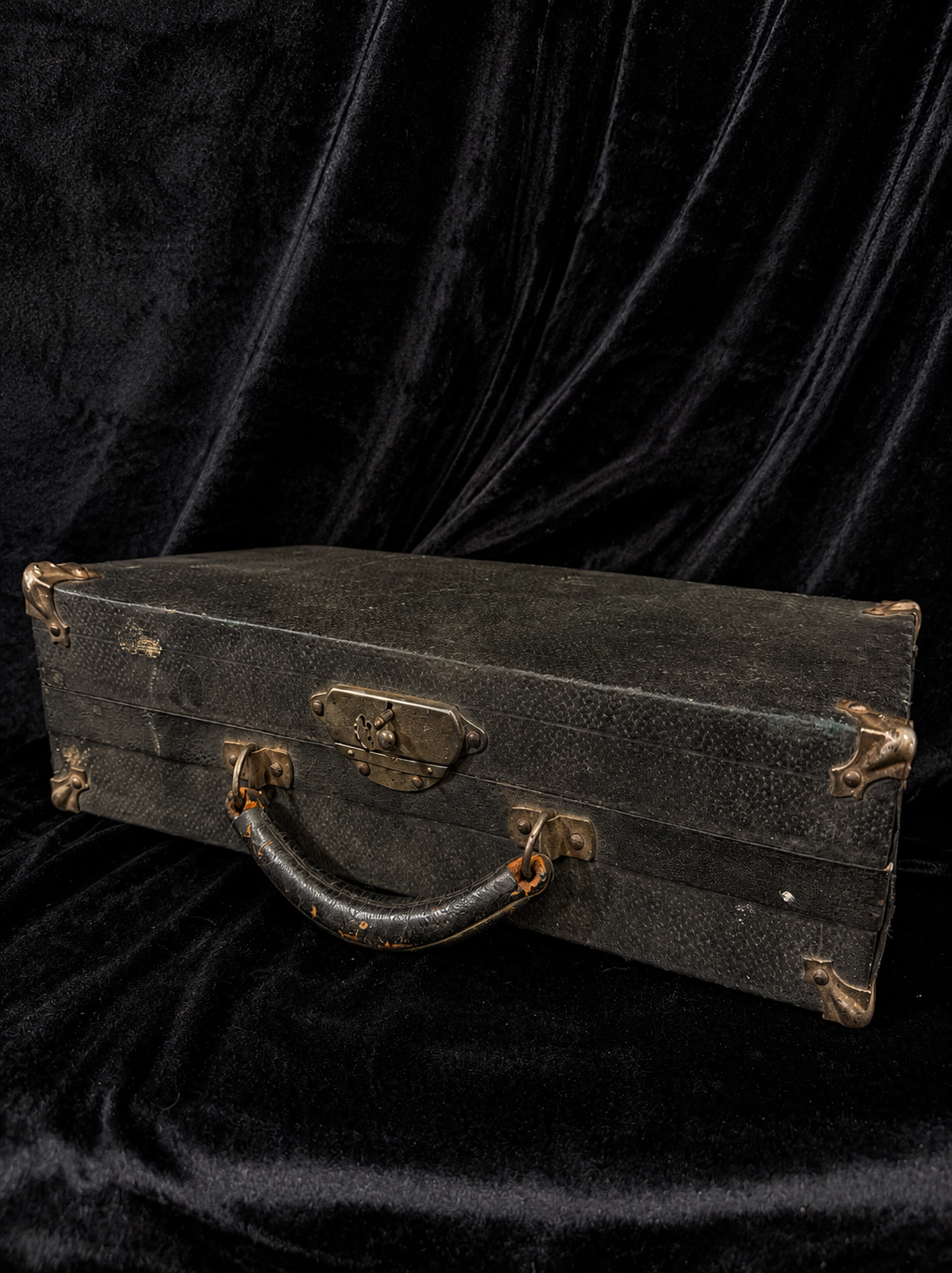 Antique Mortician’s Restorative Surgery Kit w/ Original Wax Jars & Key