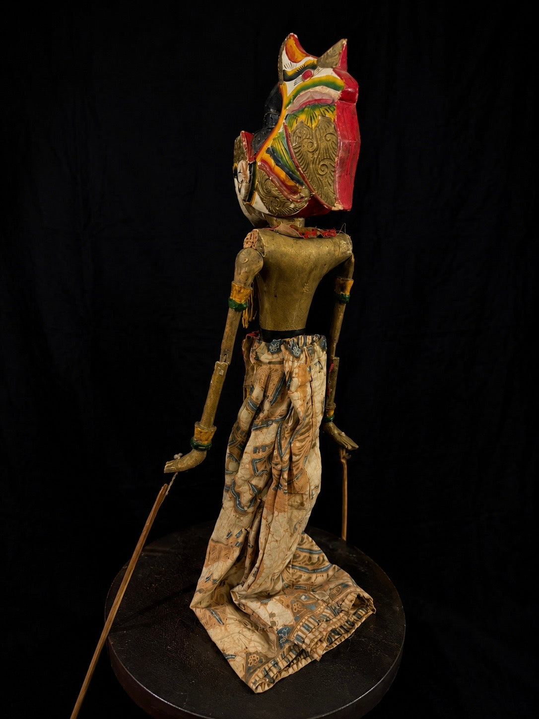 Vintage Indonesian Deity Puppet