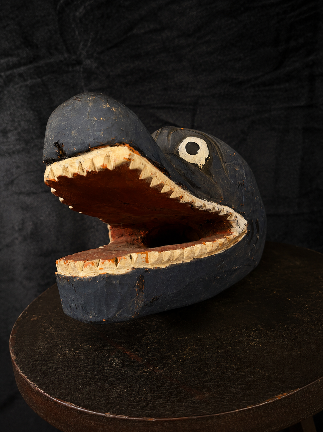 Mid-Century Folk Art Creature Mask
